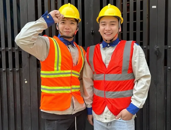 áo gile cho công nhân