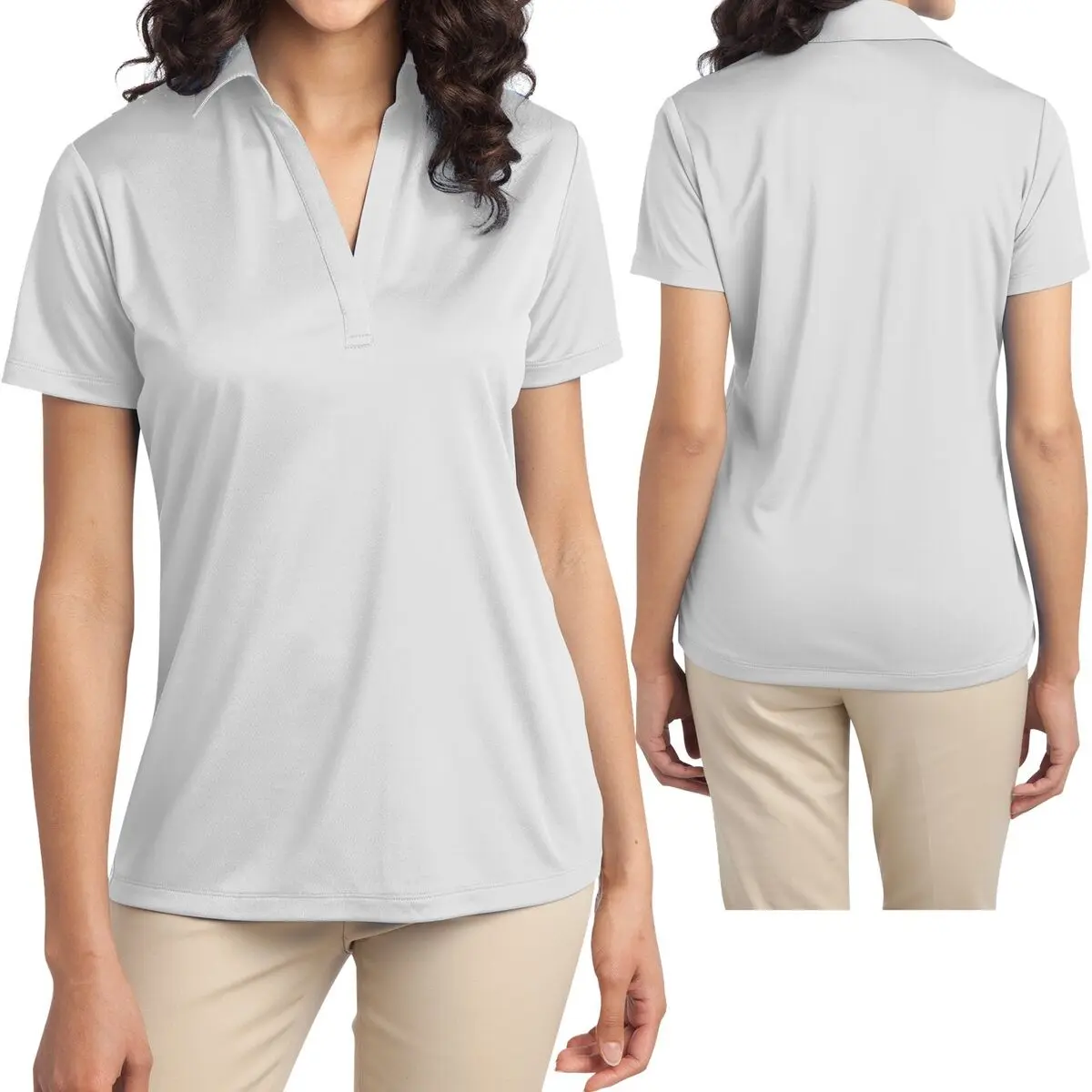 Áo thun đồng phục cổ tim