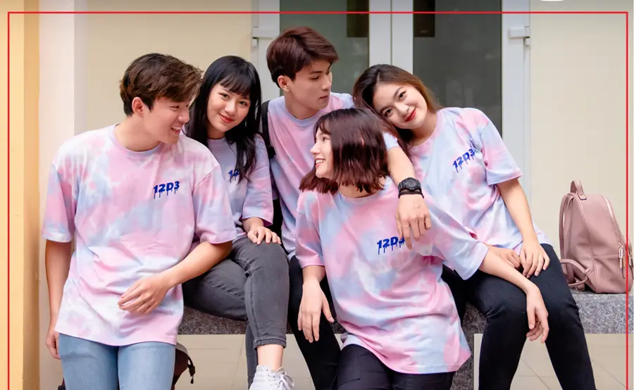 Áo thun lớp Academy