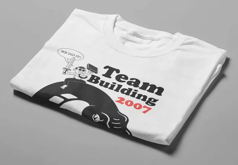 Chọn chi tiết thiết kế áo thun teambuilding