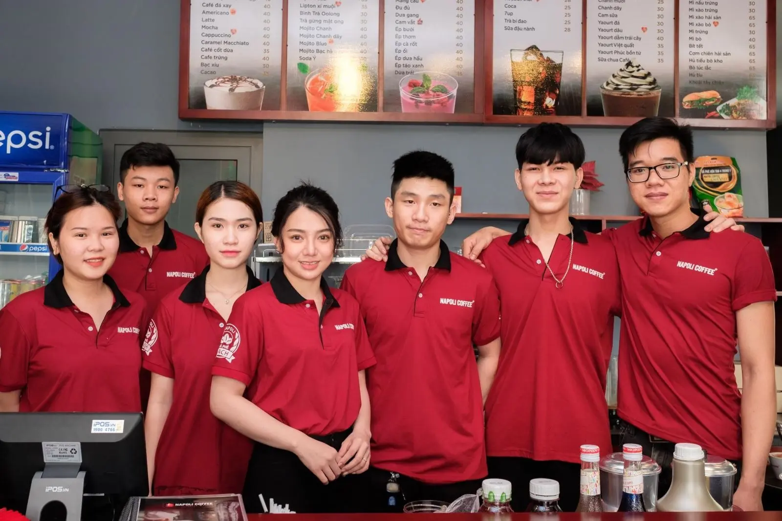 Đồng phục quán cafe