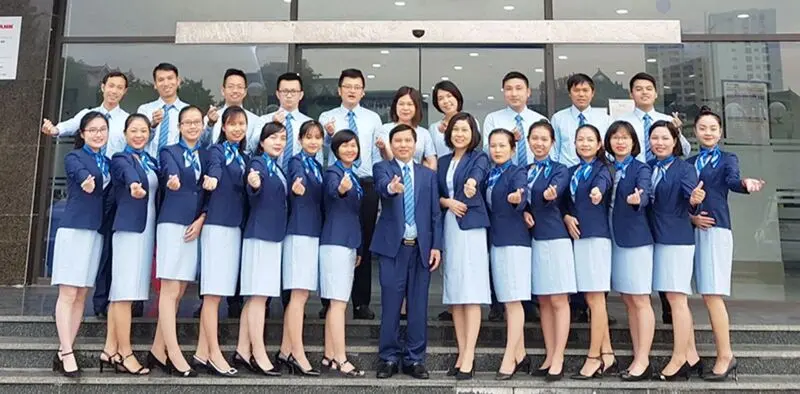 Đồng phục ngân hàng VietBank