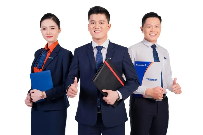 Đồng phục ngân hàng Sacombank