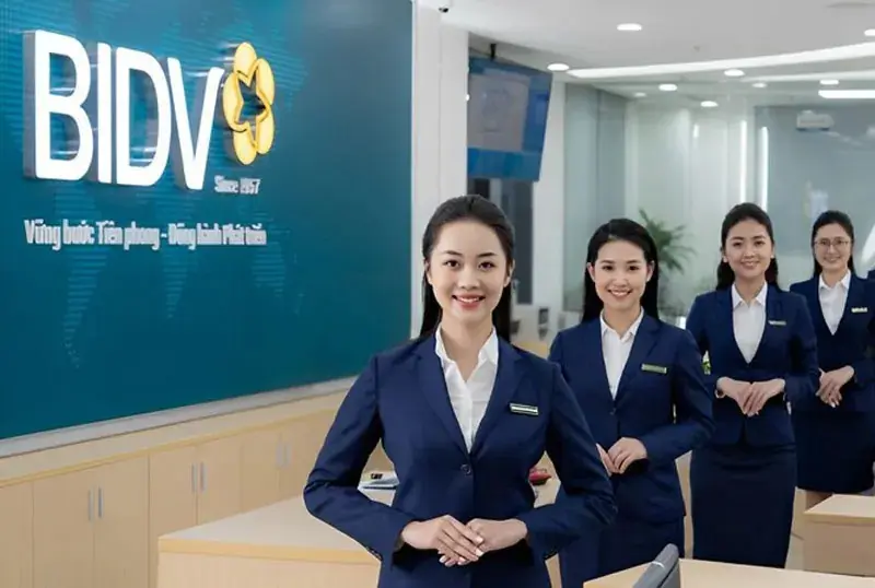 Đồng phục ngân hàng BIDV