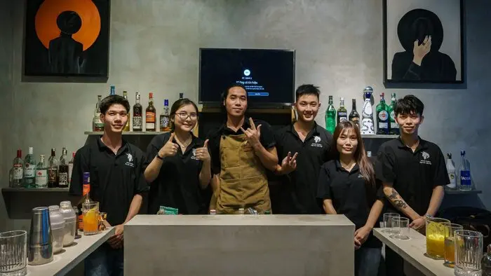 Đồng phục pha chế unisex