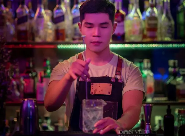 Đồng phục pha chế hiện đại