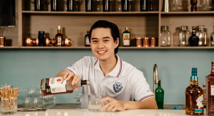 Đồng phục pha chế tối giản