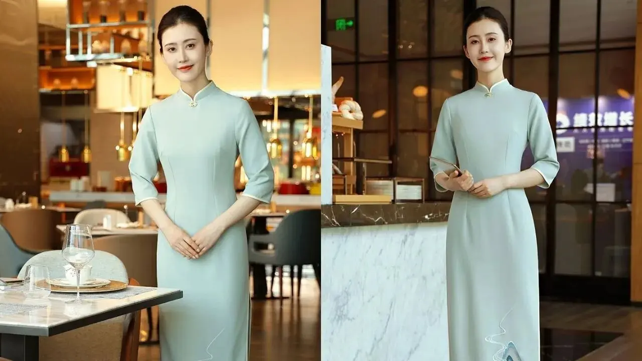 Áo dài phục vụ