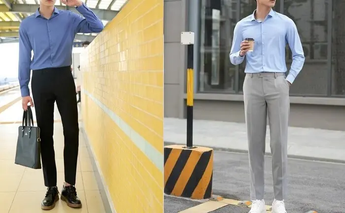 quần âu nam ống ôm 