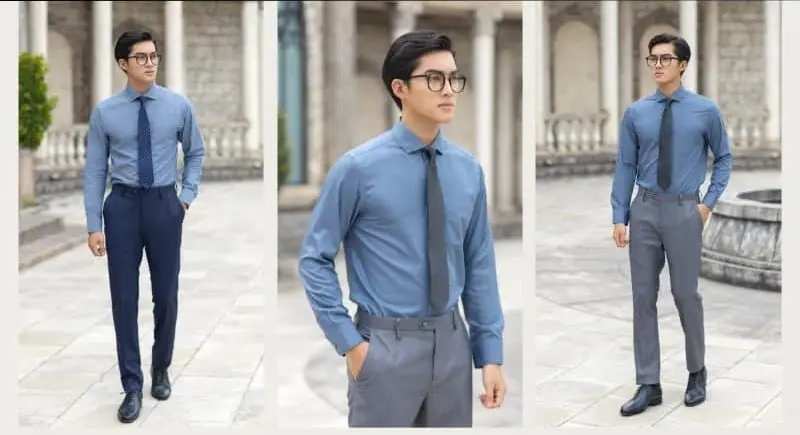 Đồng phục sơ mi nam Regular fit