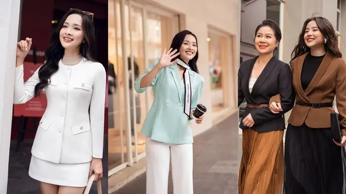 Mẫu vest Blazer