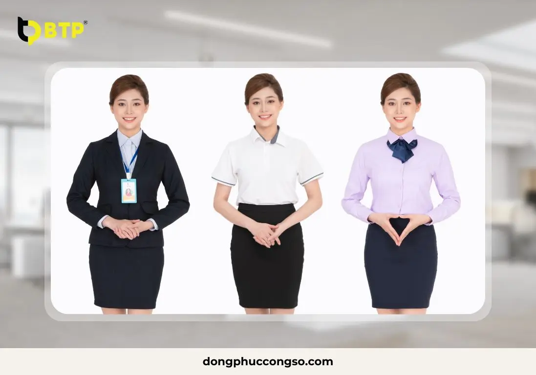 Gợi ý một số mẫu đồng phục công sở đẹp