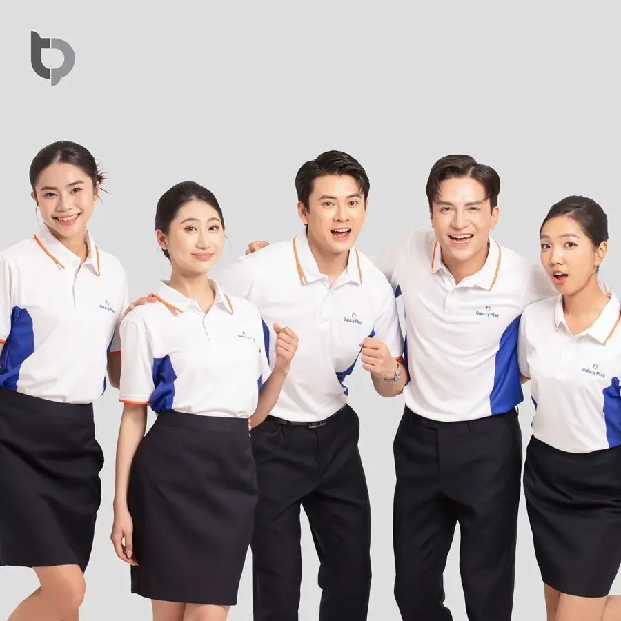 Mẫu đồng phục áo thun công sở