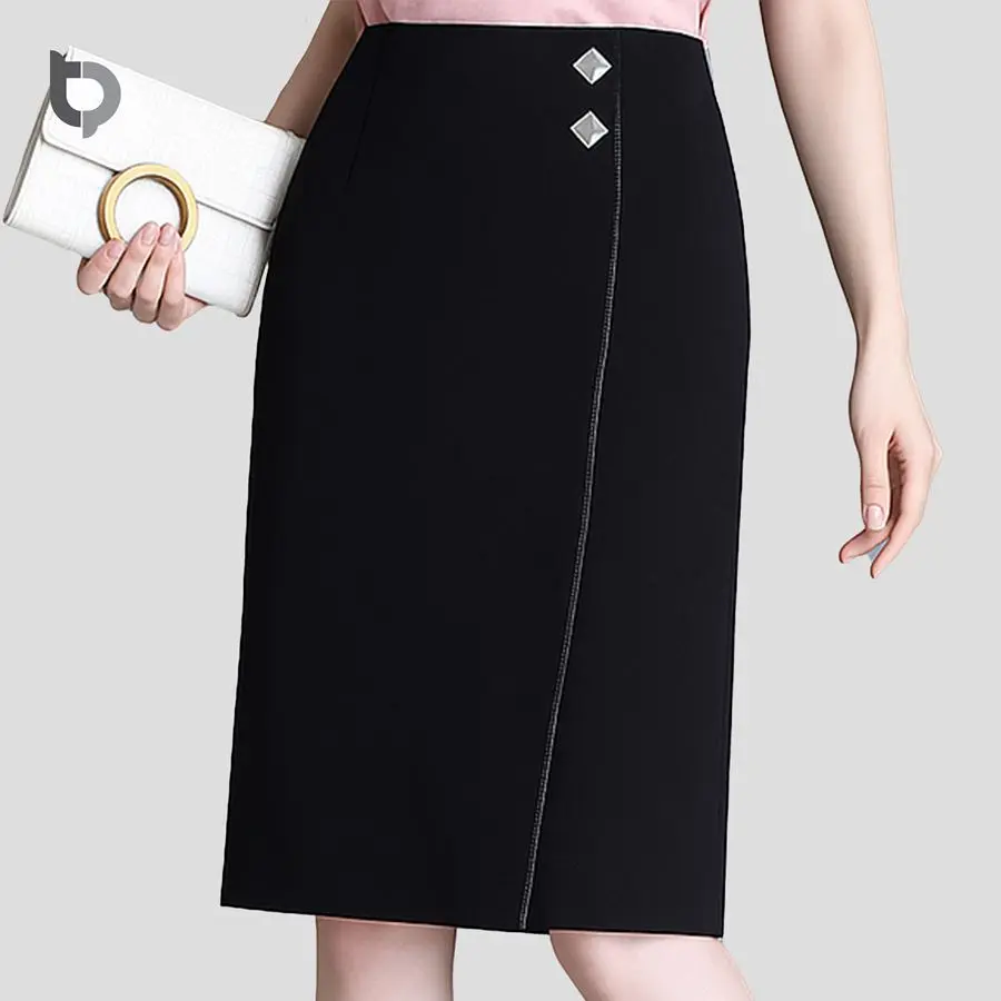 Mẫu đồng phục chân váy công sở