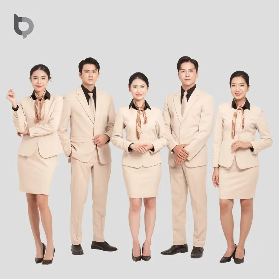 Mẫu vest đồng phục công sở