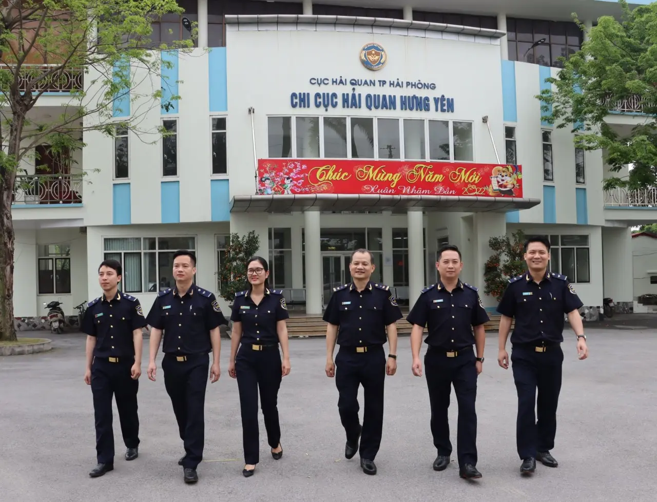 Trang phục thường dùng của Hải quan áp dụng cho một số trường hợp 