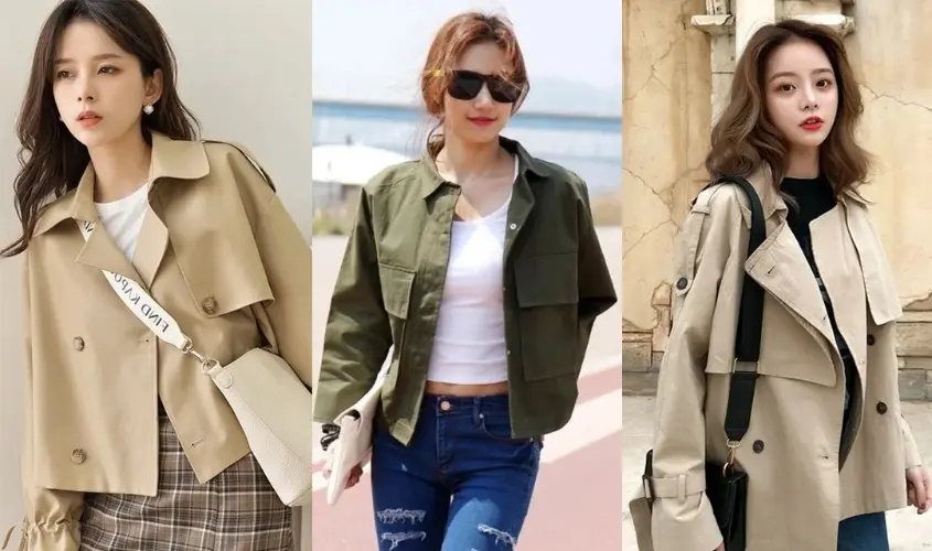 Ảnh ứng dụng của vải kaki